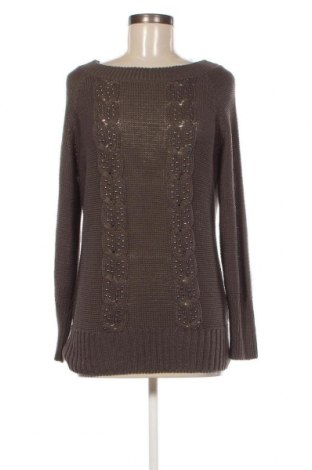Γυναικείο πουλόβερ Monari, Μέγεθος L, Χρώμα Γκρί, Τιμή 24,93 €