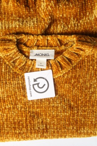 Дамски пуловер Monki, Размер S, Цвят Жълт, Цена 13,00 лв.