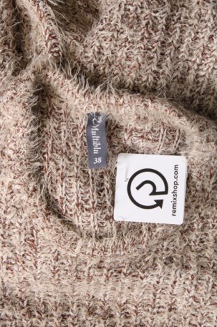 Дамски пуловер Multiblu, Размер M, Цвят Бежов, Цена 14,21 лв.