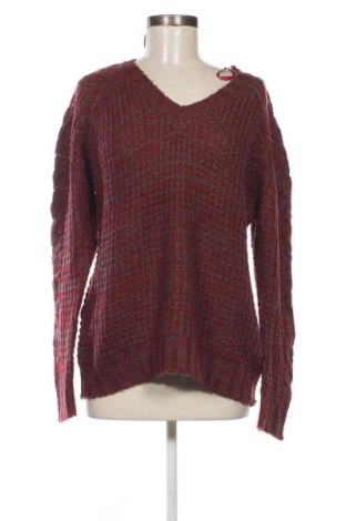 Дамски пуловер Multiblu, Размер L, Цвят Червен, Цена 13,34 лв.