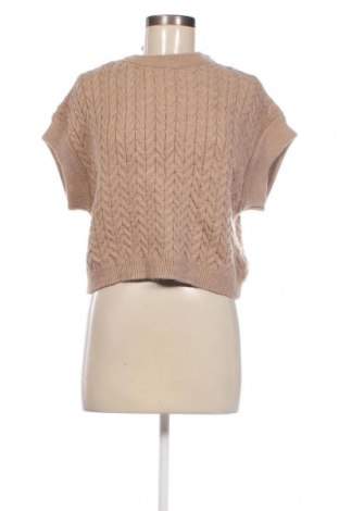 Γυναικείο πουλόβερ NA-KD, Μέγεθος S, Χρώμα  Μπέζ, Τιμή 8,88 €