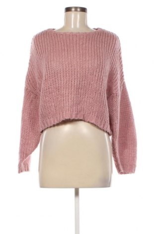 Дамски пуловер NA-KD, Размер S, Цвят Розов, Цена 16,40 лв.
