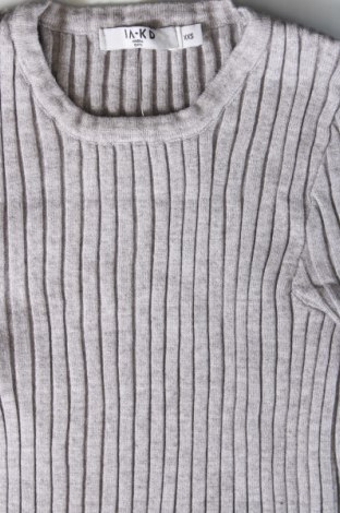Дамски пуловер NA-KD, Размер XXS, Цвят Сив, Цена 20,91 лв.