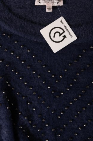 Дамски пуловер Nanette Lepore, Размер L, Цвят Син, Цена 57,60 лв.