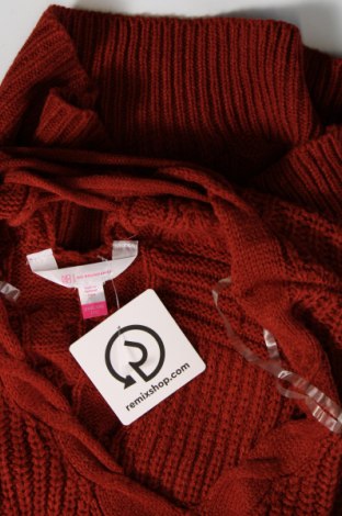Дамски пуловер No Boundaries, Размер 3XL, Цвят Червен, Цена 20,30 лв.