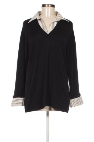 Γυναικείο πουλόβερ Notations, Μέγεθος XL, Χρώμα Μαύρο, Τιμή 10,05 €