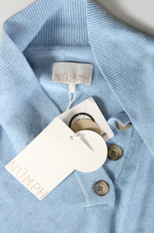 Γυναικείο πουλόβερ Numph, Μέγεθος XL, Χρώμα Μπλέ, Τιμή 47,63 €
