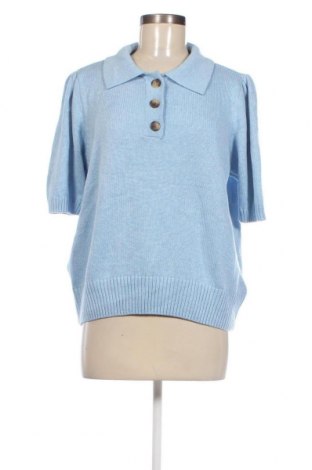 Γυναικείο πουλόβερ Numph, Μέγεθος XL, Χρώμα Μπλέ, Τιμή 34,64 €