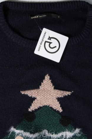 Γυναικείο πουλόβερ ONLY, Μέγεθος M, Χρώμα Μπλέ, Τιμή 7,87 €