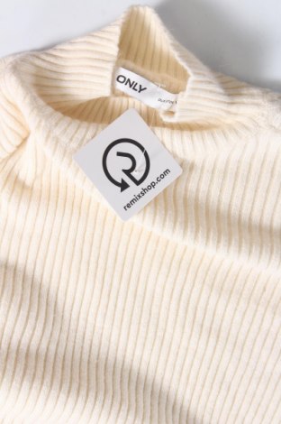 Дамски пуловер ONLY, Размер L, Цвят Екрю, Цена 14,04 лв.