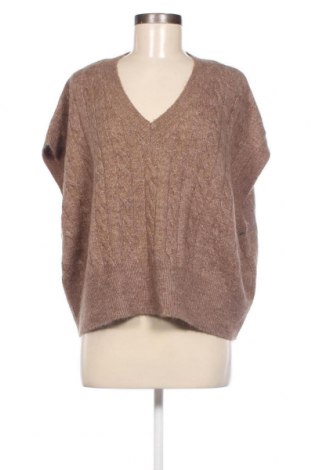 Дамски пуловер ONLY, Размер XL, Цвят Кафяв, Цена 15,12 лв.