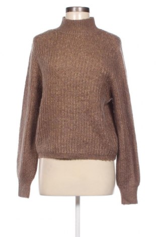 Дамски пуловер ONLY, Размер S, Цвят Кафяв, Цена 13,23 лв.