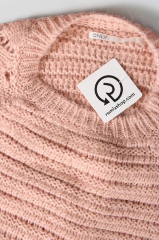 Damski sweter ONLY, Rozmiar S, Kolor Różowy, Cena 44,91 zł