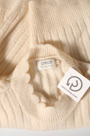 Γυναικείο πουλόβερ ONLY, Μέγεθος S, Χρώμα Εκρού, Τιμή 4,18 €