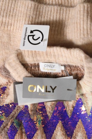 Γυναικείο πουλόβερ ONLY, Μέγεθος M, Χρώμα Καφέ, Τιμή 17,64 €