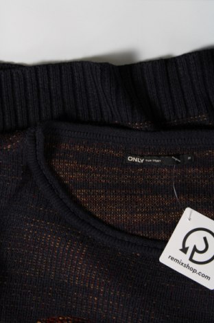 Дамски пуловер ONLY, Размер M, Цвят Син, Цена 13,23 лв.