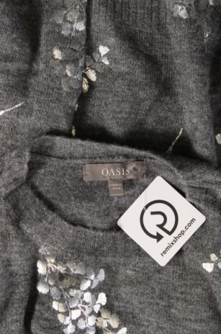 Дамски пуловер Oasis, Размер S, Цвят Сив, Цена 20,09 лв.