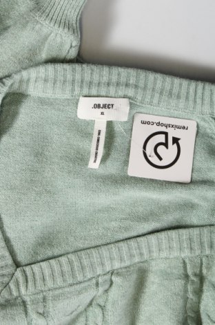 Γυναικείο πουλόβερ Object, Μέγεθος XL, Χρώμα Πράσινο, Τιμή 14,20 €