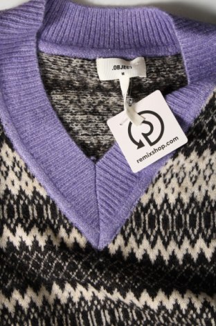 Дамски пуловер Object, Размер M, Цвят Многоцветен, Цена 50,22 лв.