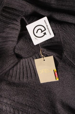 Дамски пуловер Ofelia, Размер M, Цвят Сив, Цена 25,30 лв.