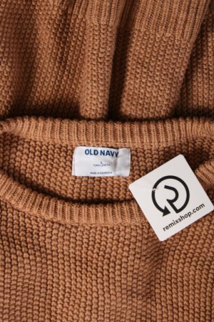 Дамски пуловер Old Navy, Размер L, Цвят Кафяв, Цена 17,63 лв.