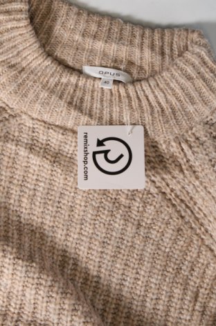 Дамски пуловер Opus, Размер M, Цвят Бежов, Цена 34,72 лв.