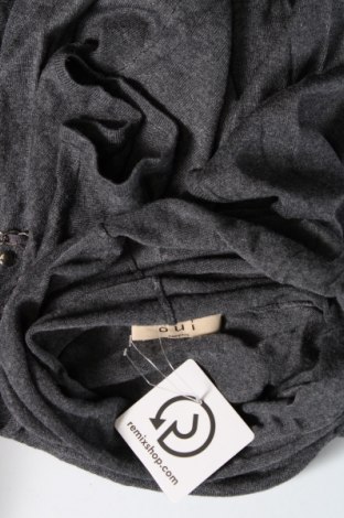 Γυναικείο πουλόβερ Oui, Μέγεθος M, Χρώμα Γκρί, Τιμή 23,23 €
