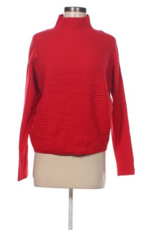 Дамски пуловер Oui, Размер XS, Цвят Червен, Цена 37,20 лв.