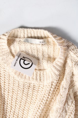 Дамски пуловер Oui, Размер M, Цвят Екрю, Цена 27,90 лв.