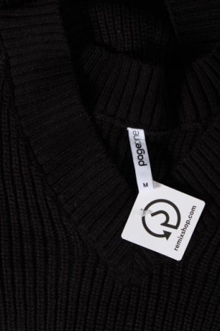 Дамски пуловер Page One, Размер M, Цвят Черен, Цена 8,12 лв.