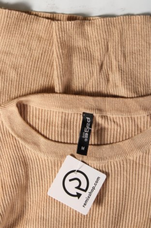 Дамски пуловер Page One, Размер M, Цвят Бежов, Цена 13,34 лв.