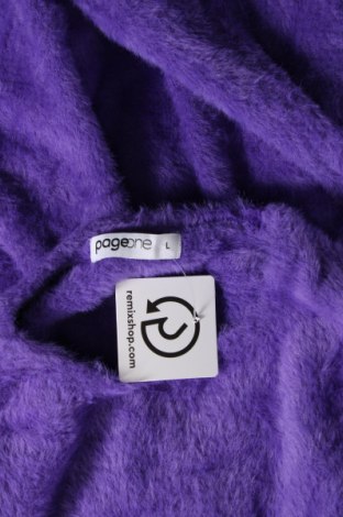 Γυναικείο πουλόβερ Page One, Μέγεθος L, Χρώμα Βιολετί, Τιμή 8,79 €