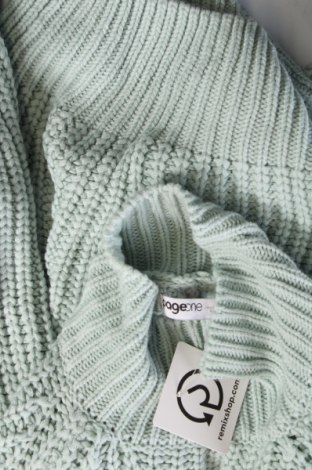Дамски пуловер Page One, Размер M, Цвят Зелен, Цена 14,21 лв.