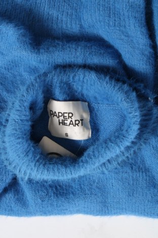 Damenpullover Paper Heart, Größe S, Farbe Blau, Preis € 7,49