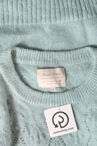 Дамски пуловер Part Two, Размер M, Цвят Син, Цена 27,90 лв.