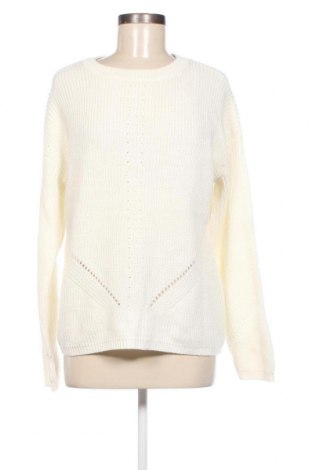 Дамски пуловер Pieces, Размер L, Цвят Бял, Цена 14,04 лв.