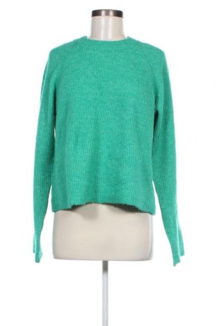 Дамски пуловер Pieces, Размер XL, Цвят Зелен, Цена 16,74 лв.