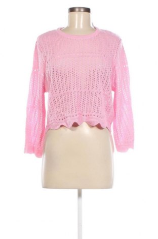 Дамски пуловер Pigalle by ONLY, Размер L, Цвят Розов, Цена 8,10 лв.