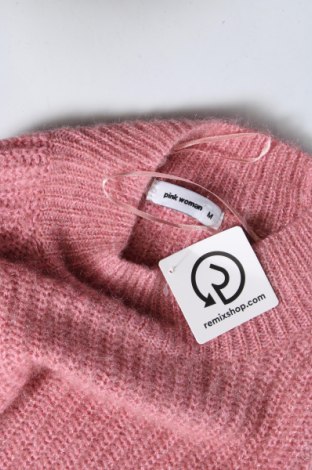Damski sweter Pink Woman, Rozmiar M, Kolor Różowy, Cena 41,79 zł