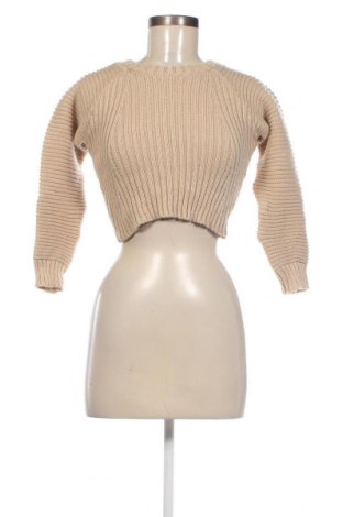 Γυναικείο πουλόβερ Pretty Little Thing, Μέγεθος S, Χρώμα  Μπέζ, Τιμή 8,79 €