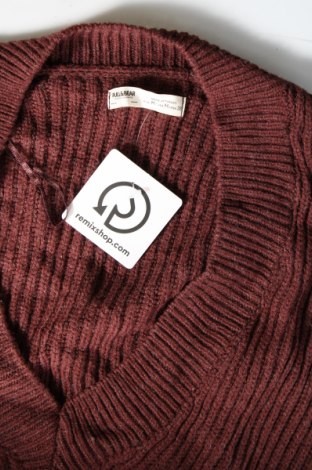 Damski sweter Pull&Bear, Rozmiar M, Kolor Brązowy, Cena 11,49 zł