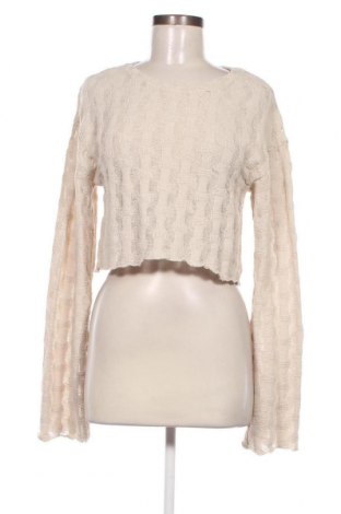 Γυναικείο πουλόβερ Pull&Bear, Μέγεθος S, Χρώμα  Μπέζ, Τιμή 14,23 €
