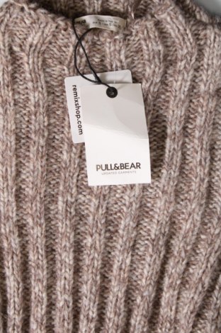 Дамски пуловер Pull&Bear, Размер S, Цвят Кафяв, Цена 31,49 лв.