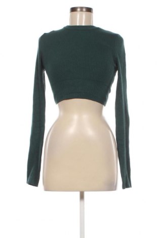 Γυναικείο πουλόβερ Pull&Bear, Μέγεθος L, Χρώμα Πράσινο, Τιμή 8,25 €