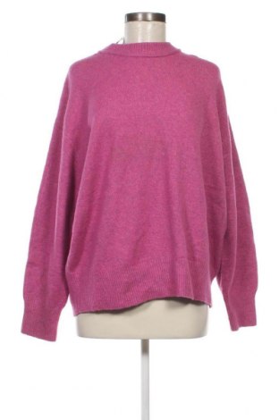 Дамски пуловер Pull&Bear, Размер S, Цвят Розов, Цена 33,58 лв.