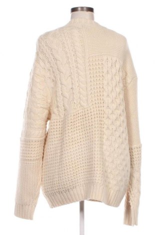 Дамски пуловер Pull&Bear, Размер M, Цвят Екрю, Цена 28,06 лв.