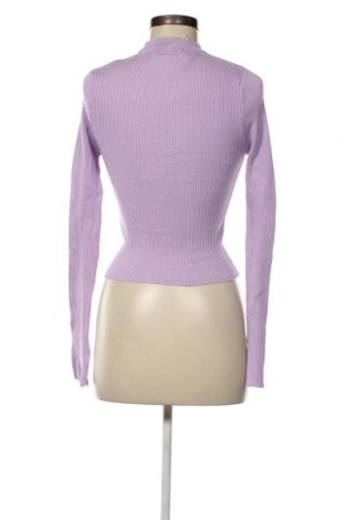 Дамски пуловер Pull&Bear, Размер M, Цвят Лилав, Цена 15,08 лв.