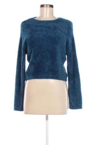 Pulover de femei Pull&Bear, Mărime M, Culoare Albastru, Preț 43,88 Lei