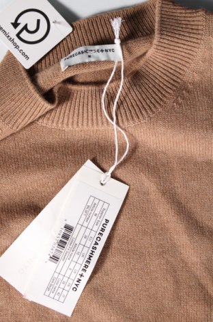 Damski sweter Pure Cashmere NYC, Rozmiar M, Kolor Brązowy, Cena 353,44 zł