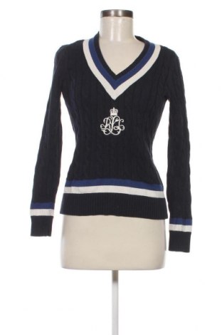Дамски пуловер Ralph Lauren, Размер S, Цвят Син, Цена 190,45 лв.